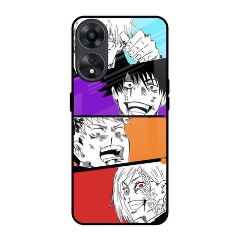 Anime Sketch Glossy Case for Oppo A78 5G