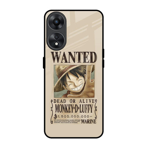 Luffy Wanted Glossy Case for Oppo A78 5G