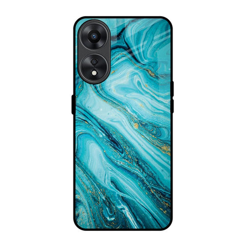 Ocean Marble Glossy Case for Oppo A78 5G