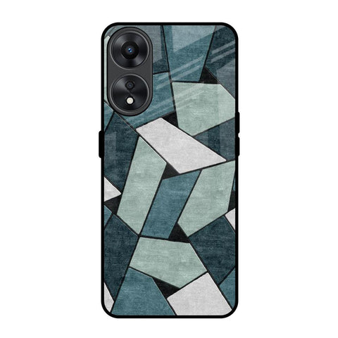 Abstact Tiles Glossy Case for Oppo A78 5G