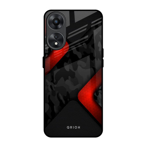 Modern Camo Abstract Glossy Case for Oppo A78 5G