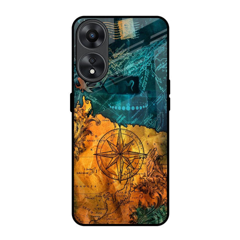 Architecture Map Glossy Case for Oppo A78 5G