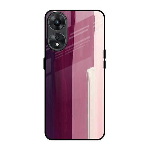 Brush Stroke Art Glossy Case for Oppo A78 5G