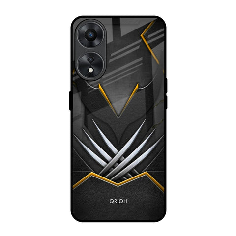 Black Warrior Glossy Case for Oppo A78 5G