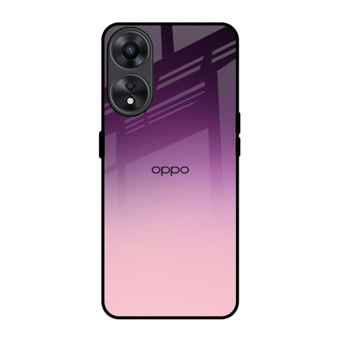 Purple Gradient Glossy case for Oppo A78 5G