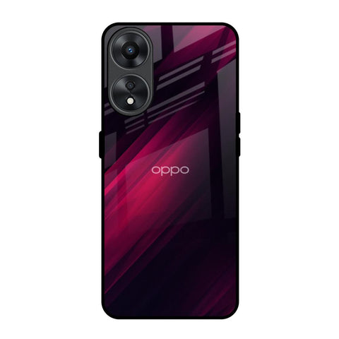 Razor Black Glossy Case for Oppo A78 5G