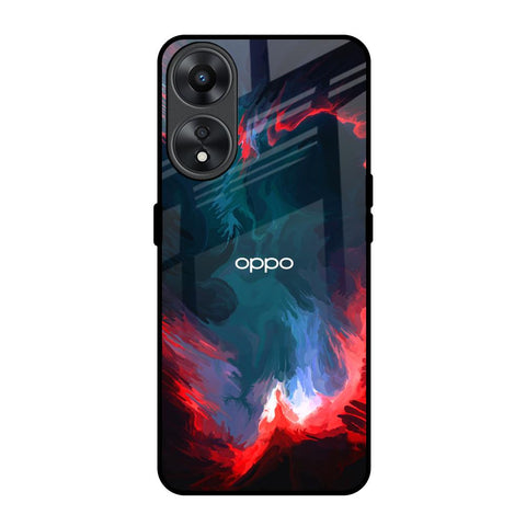 Brush Art Glossy Case For Oppo A78 5G