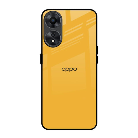 Fluorescent Yellow Glossy case for Oppo A78 5G