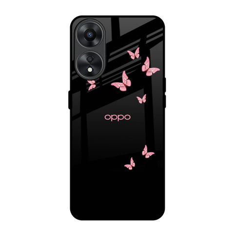 Fly Butterfly Glossy Case for Oppo A78 5G