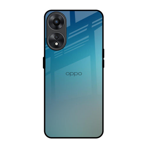 Sea Theme Gradient Glossy Case for Oppo A78 5G