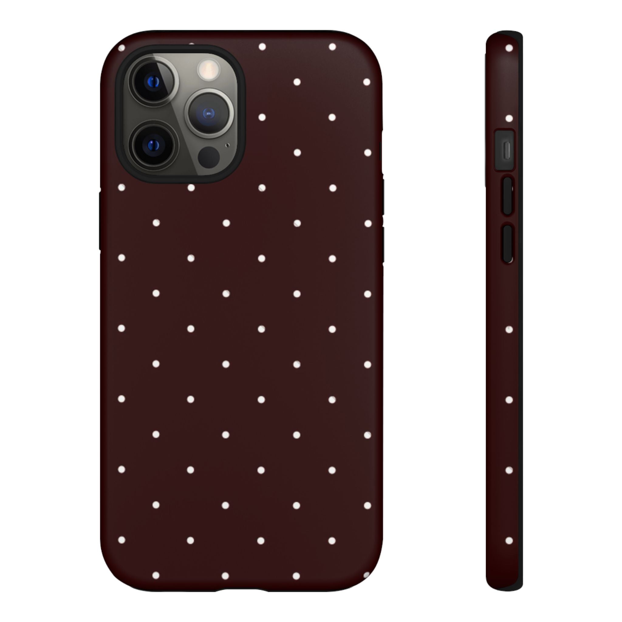 Berry Dots Premium Tough Shining Phone Case (Double Layer) Available For All iPhone Models
