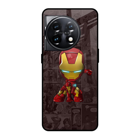Angry Baby Super Hero Glossy Case for OnePlus 11 5G