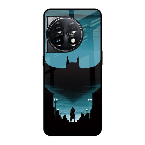 Cyan Bat Glossy Case for OnePlus 11 5G