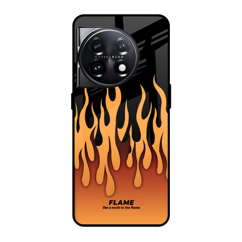 Fire Flame Glossy Case for OnePlus 11 5G