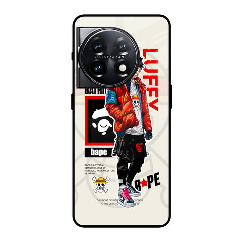 Bape Luffy Glossy Case for OnePlus 11 5G