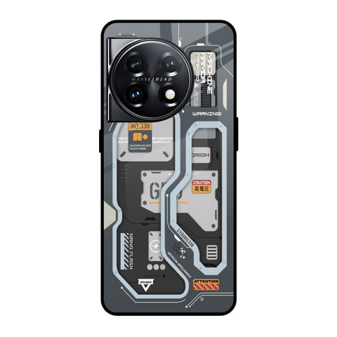 Retro Futuristic Glossy Case for OnePlus 11 5G