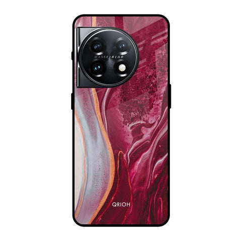 Crimson Ruby Glossy Case for OnePlus 11 5G