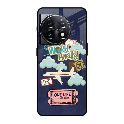 Tour The World Glossy Case For OnePlus 11 5G