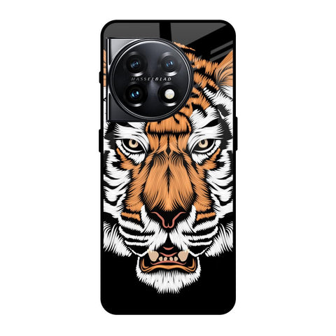 Angry Tiger Glossy Case For OnePlus 11 5G