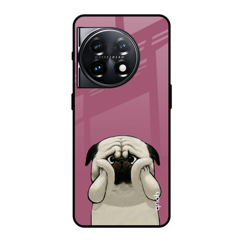 Funny Pug Face Glossy Case For OnePlus 11 5G