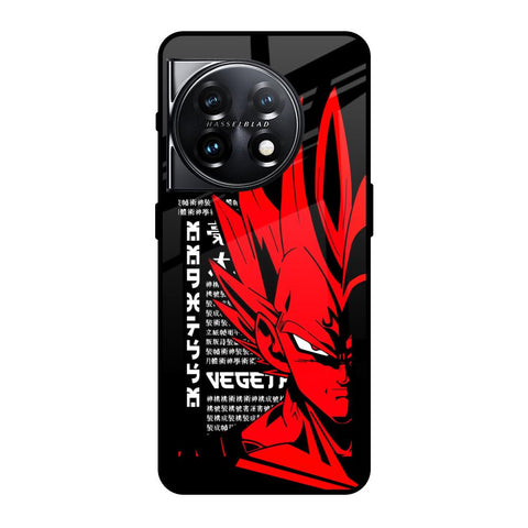 Red Vegeta Glossy Case for OnePlus 11 5G