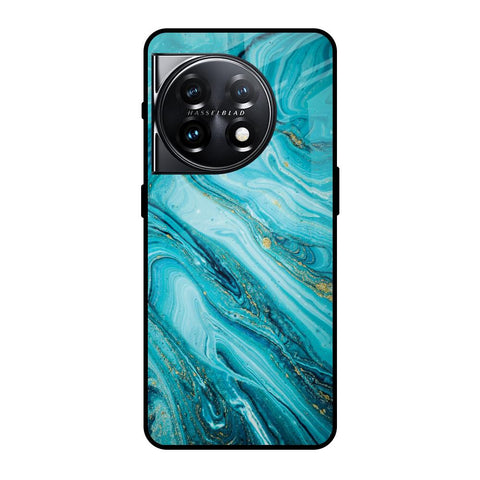 Ocean Marble Glossy Case for OnePlus 11 5G
