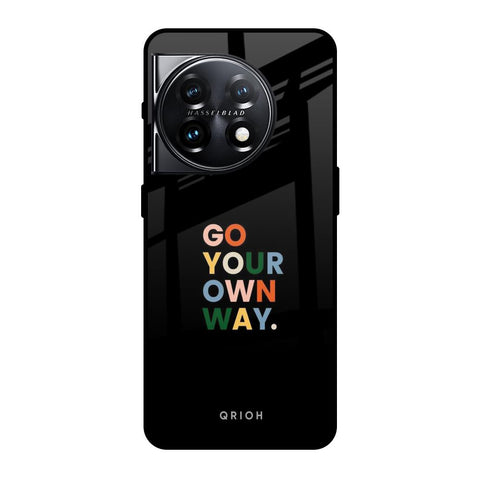 Go Your Own Way Glossy Case for OnePlus 11 5G