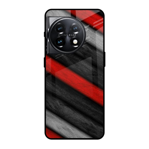 Soft Wooden Texture Glossy Case for OnePlus 11 5G