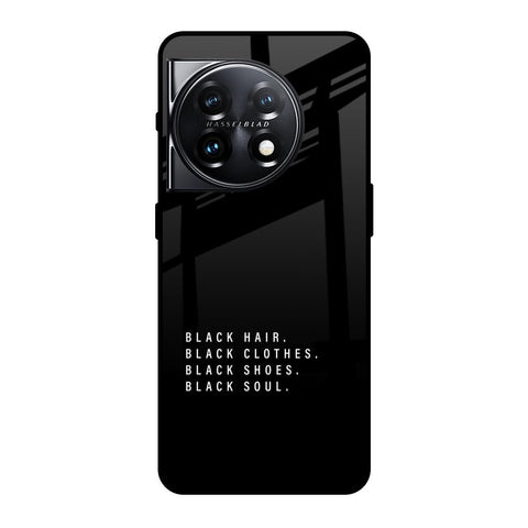 Black Soul Glossy Case for OnePlus 11 5G