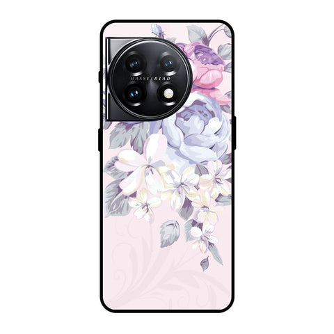 Elegant Floral Glossy case for OnePlus 11 5G