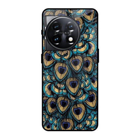 Peacock Feathers Glossy case for OnePlus 11 5G