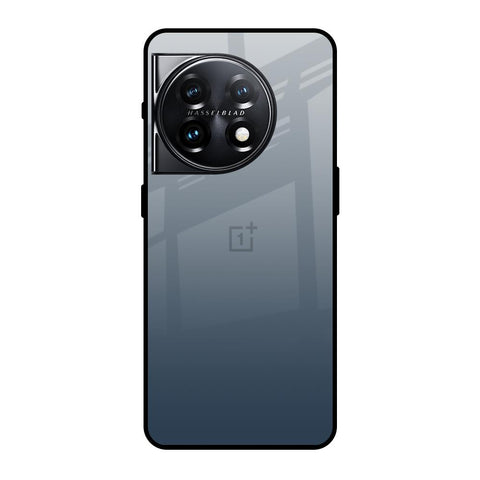 Smokey Grey Color Glossy Case For OnePlus 11 5G