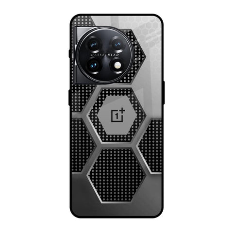 Hexagon Style Glossy Case For OnePlus 11 5G