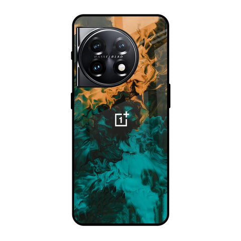 Watercolor Wave Glossy Case for OnePlus 11 5G