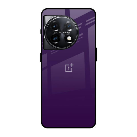 Dark Purple Glossy Case for OnePlus 11 5G