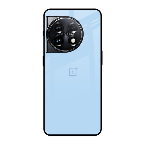 Pastel Sky Blue Glossy Case for OnePlus 11 5G