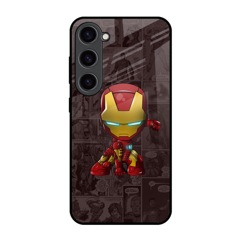 Angry Baby Super Hero Glossy Case for Samsung Galaxy S23 5G