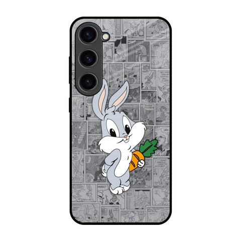 Cute Baby Bunny Glossy Case for Samsung Galaxy S23 5G