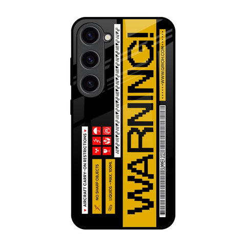 Aircraft Warning Glossy Case for Samsung Galaxy S23 5G