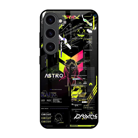 Astro Glitch Glossy Case for Samsung Galaxy S23 5G