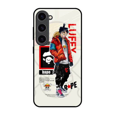 Bape Luffy Glossy Case for Samsung Galaxy S23 5G