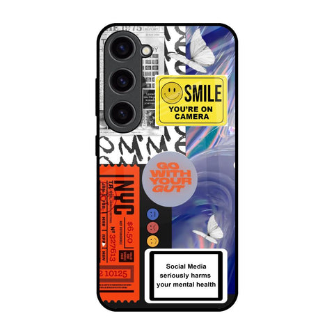 Smile for Camera Glossy Case for Samsung Galaxy S23 5G