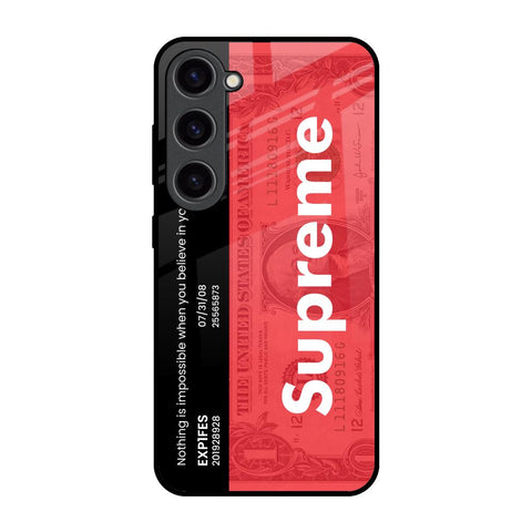 Supreme Ticket Glossy Case for Samsung Galaxy S23 5G