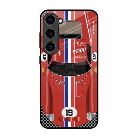 Racing Vintage Glossy Case for Samsung Galaxy S23 5G