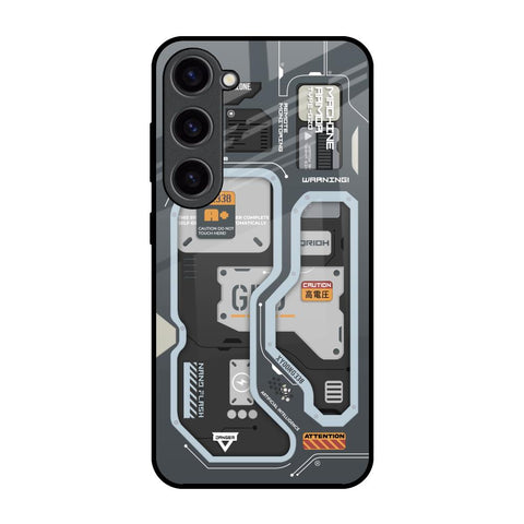 Retro Futuristic Glossy Case for Samsung Galaxy S23 5G