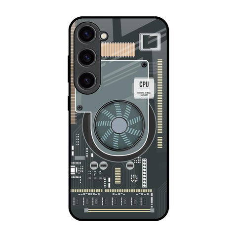 Motherboard Circuit Glossy Case for Samsung Galaxy S23 5G