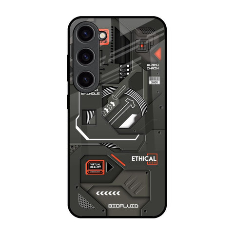Tech Aesthetics Glossy Case for Samsung Galaxy S23 5G