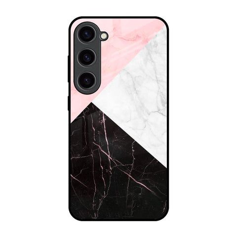 Marble Collage Art Glossy Case For Samsung Galaxy S23 5G