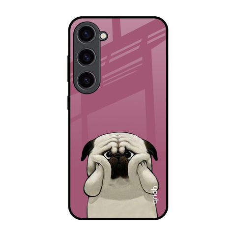 Funny Pug Face Glossy Case For Samsung Galaxy S23 5G