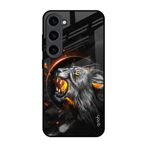 Aggressive Lion Glossy Case for Samsung Galaxy S23 5G